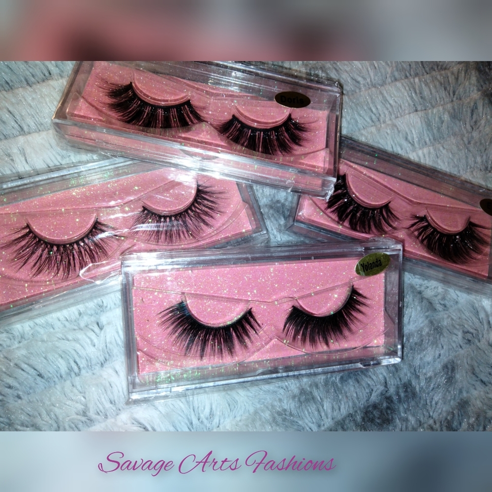 Set of 4 3D Mink Eyelashes